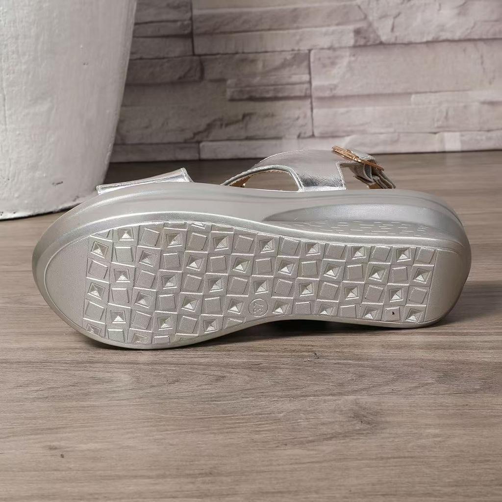 Fashion Summer Women Peep Toe Wedge Sandals Fashion Thick Sole Roman Sandals Platform Comfortable Shoes Women 2025 Sandalias De Mujer