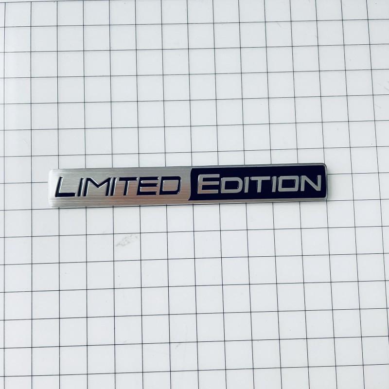 Limited Edition Emblem 3D Metal Badges Decal Motorcycle Sticker Auto Racing Sport Emblem for Rear Trunk Side Fender Car Motor