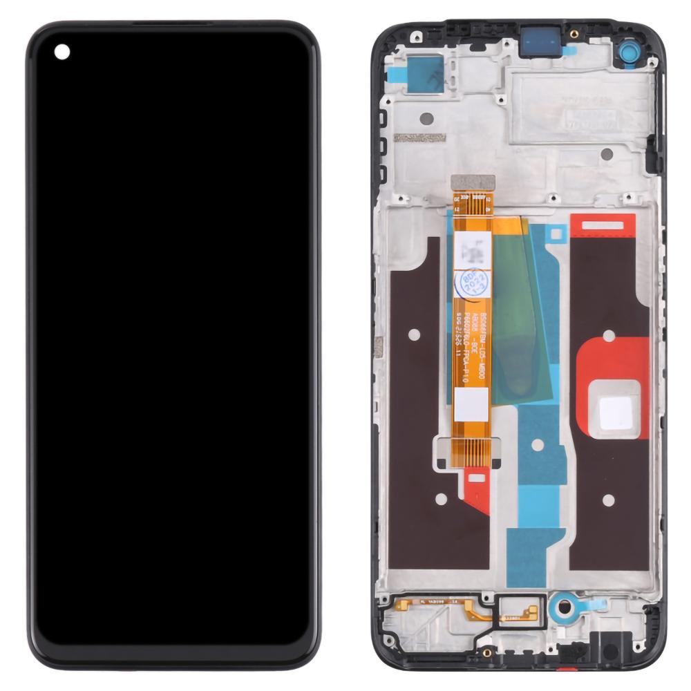 

For Realme 8i/Narzo 50 4G Grade S OEM LCD Screen and Digitizer Assembly+Frame Repair Part (Without Logo) A
