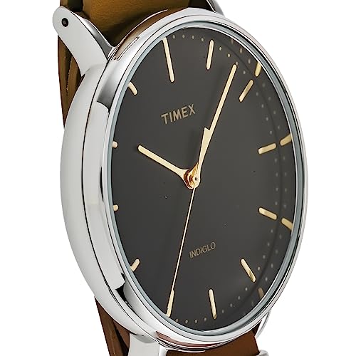 Timex Weekender Fairfield Watch TW2P97900, Officially Imported, Brown