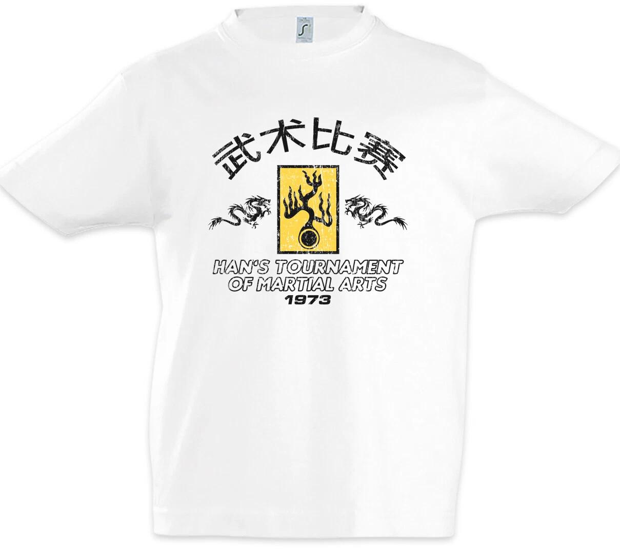 Han s Tournament I Kids Boys kids boys T-Shirt Man Bruce Logo Tournament Lee Deathclaw 120