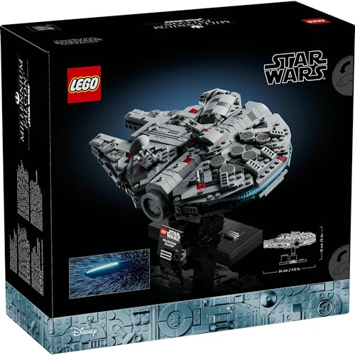 LEGO Star Wars Millennium Falcon Hračkové kostky Muži Ženy Vesmír 75375