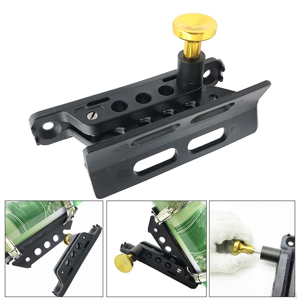 Uchwyt mocujący do bidonu Roll Bar, regulowany do TJ, JK, JL, , (czarny)