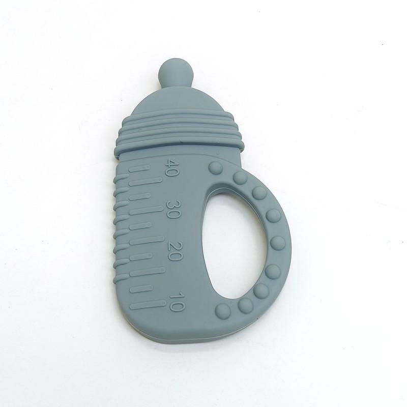 Non-Toxic Baby Teething Stick Silicone Teethers Toys Bottle Teethers Baby Teethers Biteable Toys
