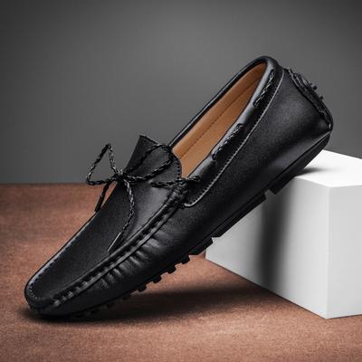 Mocassins en cuir de haute qualité pour hommes, Chaussures décontractées à enfiler, Chaussures plates pour hommes, Chaussures de conduite pour hommes, Taille 38-48