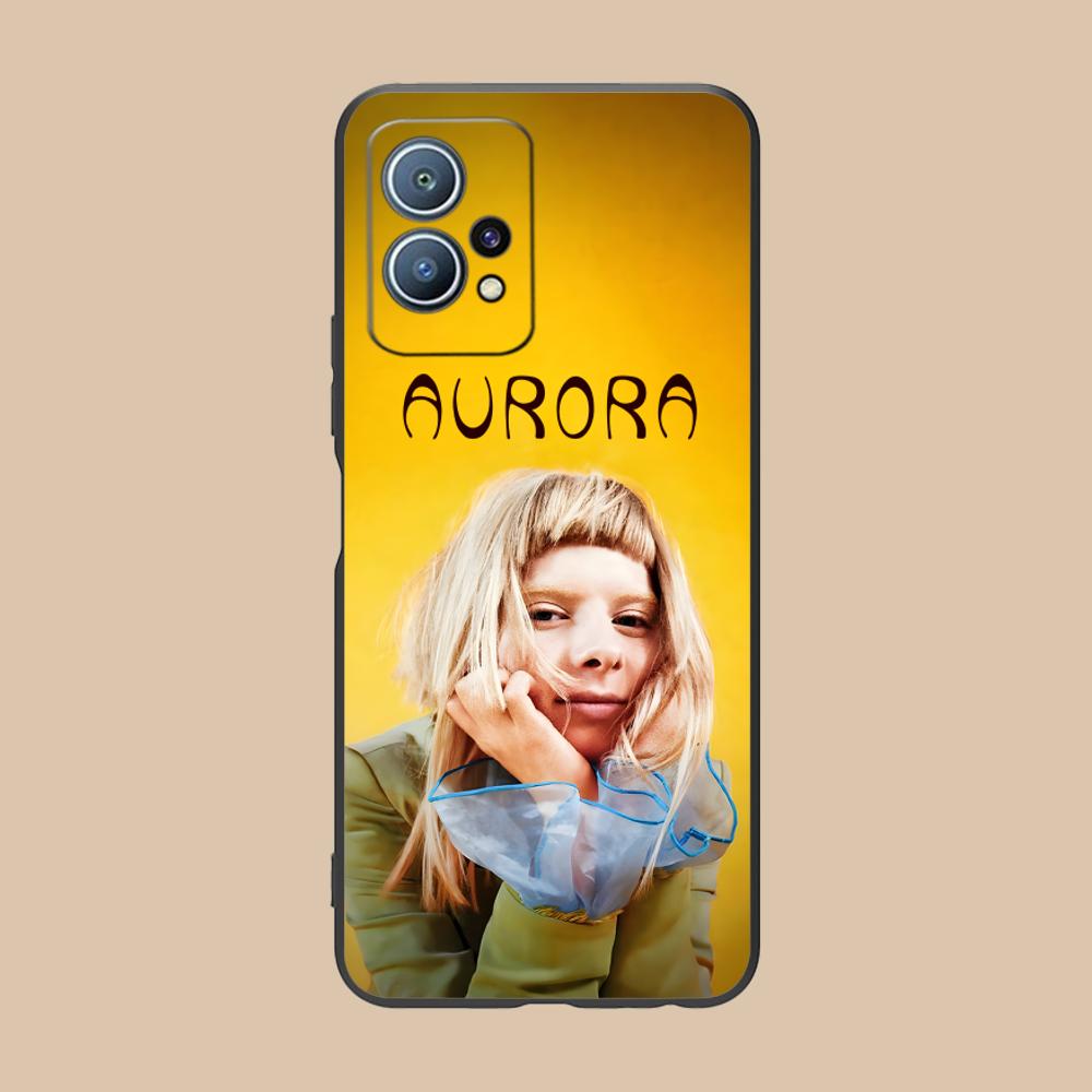 Aurora Aksnes Mobile Cell Phone Case for Huawei P60 P50 P40 P30 P20 P10 P9 P8 Pro Lite Plus Colorful Printing Cover Cover Pretty