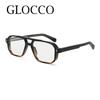 Transparent Computer Reading Glasses Frame Women Anti Blue Light Square Eyewear  Black Eyeglasses Presbyopic Glasses For Men