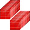 10 Colors Rectangle Labels 1.57" × 0.75" Self-Adhesive Colored Rectangular Color Coding Stickers Waterproof Name Tag for Office Inventory 160 Pieces