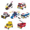 Yoshiritsu Hamacron Constructor Emergency Vehicle Red L007803 LaQ Building Set