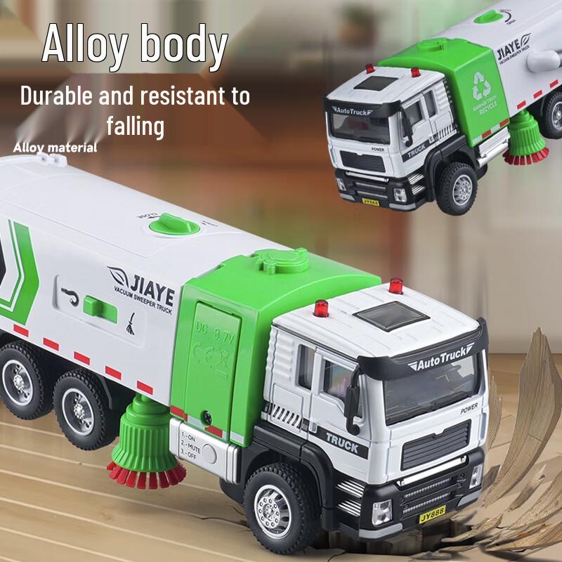 Electric Vacuum Sweeping Sanitation Truck Toy