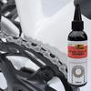 Lubrificante para corrente de bicicleta 100ML Lubrificante para corrente de bicicleta de montanha de longa duração Redução de atrito Óleo lubrificante para corrente de bicicleta de estrada Acessórios de manutenção de bicicleta