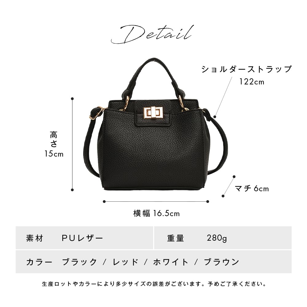 Sac à Bandoulière Gisele Petit Modèle 2-en-1, Sac à Main, Sac Bandoulière, Mini Sac Cabas, Aspect Cuir, Simple, Porté à la Main, Femme (blanc)