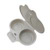 Double Cup Microwave Egg Cooker Non-Stick Steamed Egg Box Modern Egg Steamer  Kitchen Gadgets
