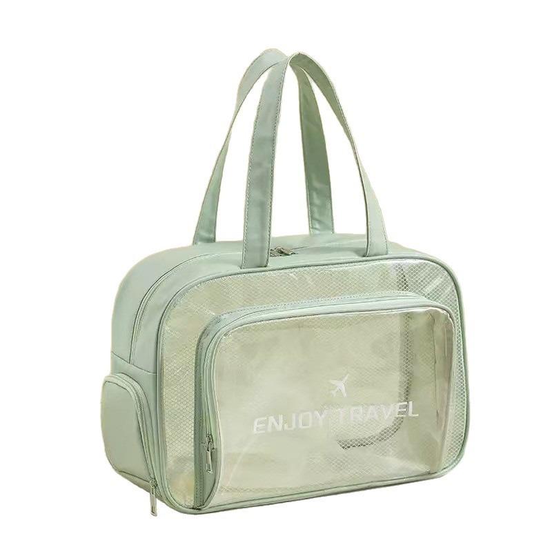 Large Capacity Wet/Dry Swim and Fitness Bag with Shoe Compartment, Toiletry, and Makeup Storage