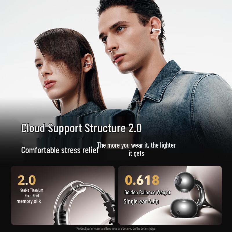 SANAG S7S Ultra AI Wireless Ear-Clip Headset