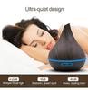 Wood Grain Aroma Diffuser & Humidifier with Small Spout - Indoor Air Purifier Atomizer.