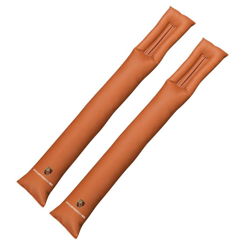 2Pcs Car Seat Gap Filler Side Seam Plug Strip Accessories For Porsche 911 918 928 944 968 Boxster Carrera-GT Cayenne Macan Panamera