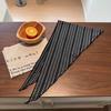 Stripe Print Snow Flower Scarves Sweet Cotton Linen Headscarf Exquisite Triangle Hijab Scarf  Girls