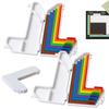 Color-coded Paper Crafting Alignment Guides Precision Layering Spacing Locator Tools Crafting