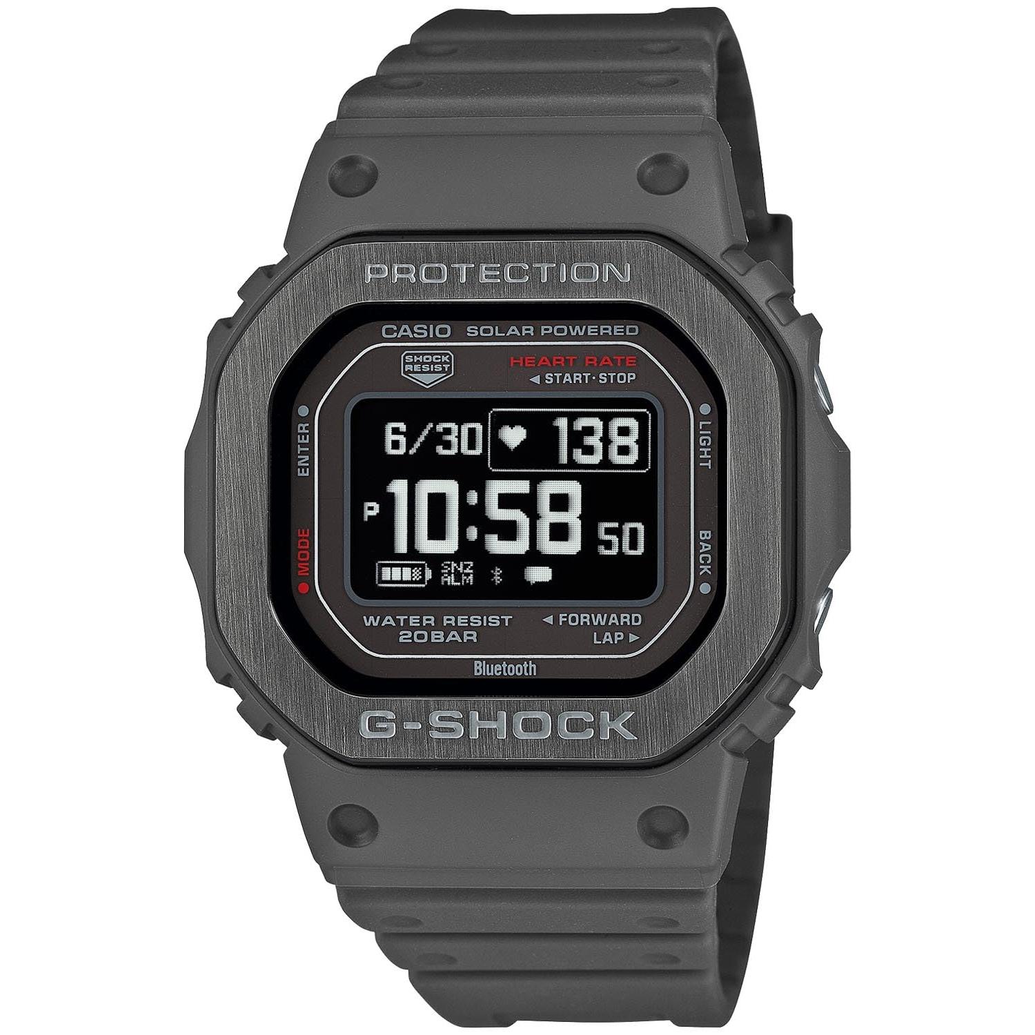 

[Casio] G-Shock Men s Watch G-SQUAD Heart Rate Monitor, Bluetooth, DW-H5600MB-8JR, Gray, Japan Model