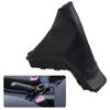 Car Gear Shift Knob Lever Stick Gaiter Boot Handbrake Grips Car Anti Slip Parking Hand Brake Boot Cover Case For Opel ASTRA H