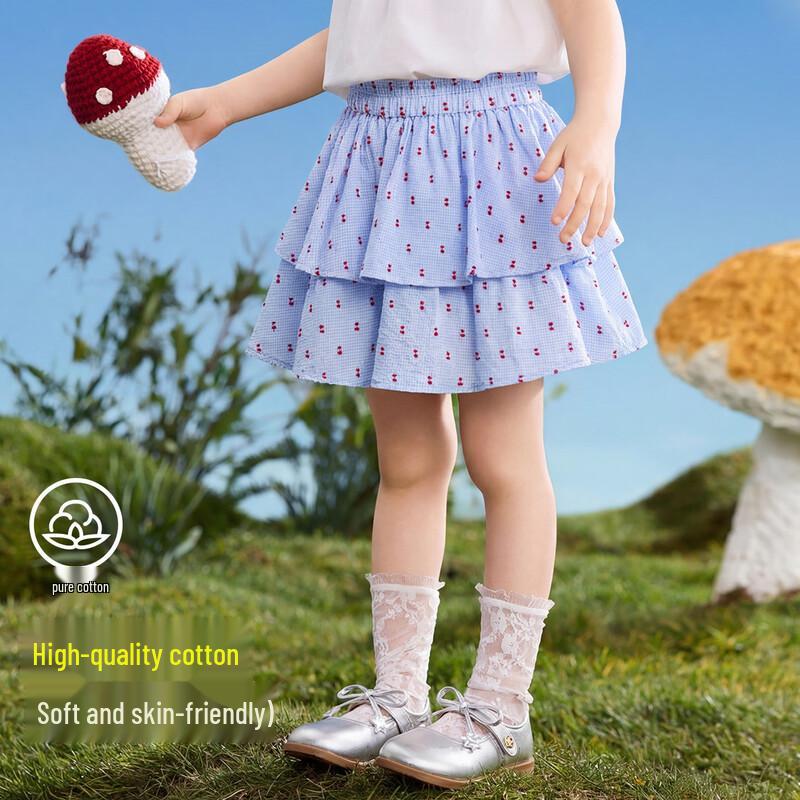 ASK JUNIOR Girls  Floral Tiered Skirt 100