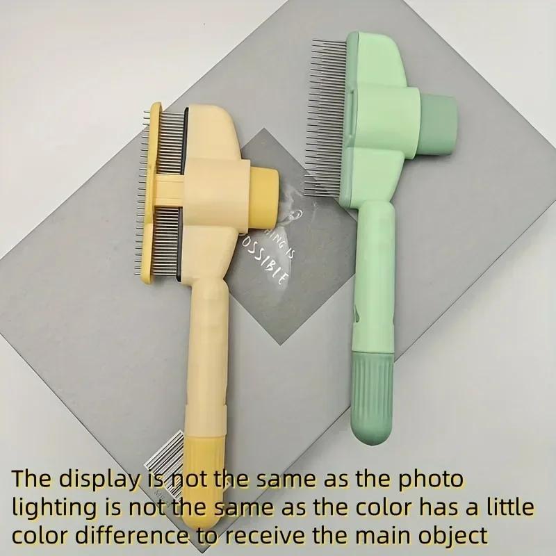 1PC Pet Supplies, Small Pets, Bath and Beauty Equipment, Cat and Dog Cleaning and Beauty Comb, Dense Toothed Forked Brush