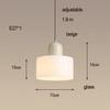 Nordic Modern Glass Bedroom Bedside Long Line Small Chandelier Restaurant Bar Chandelier Simple Lighting Atmosphere Lamp E27