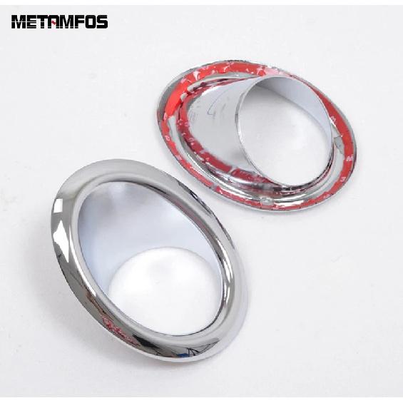 Front Fog Light Lamp Cover Trim For Nissan X-Trail 2012 2013 Chrome Foglight Foglamp Protector Exterior Accessories Car Styling