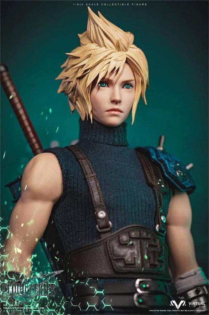 [USED] VTS TOYS FF7 Cloud 1/6 Action Figure GAMETOYS