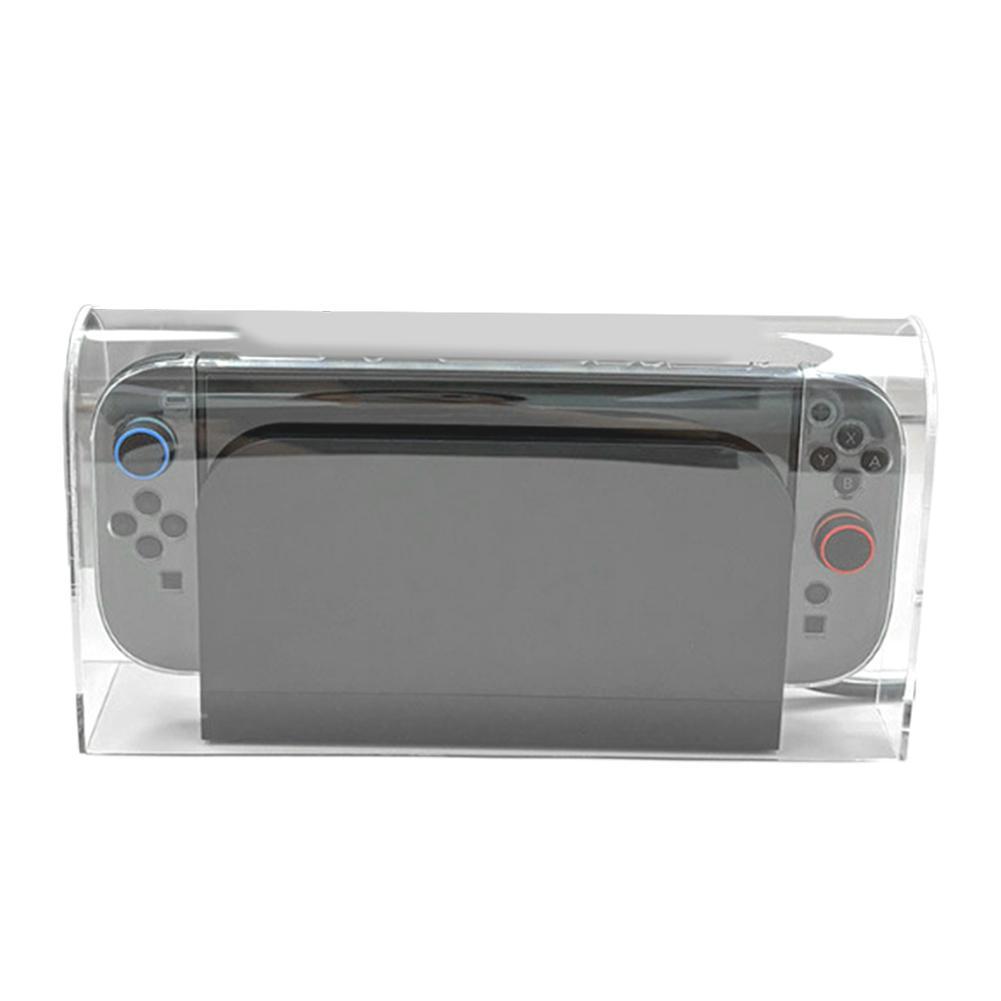 For Switch 2 dust-Proof cover, Anti-Scratch game console Protective Cover Transparent acrylic base