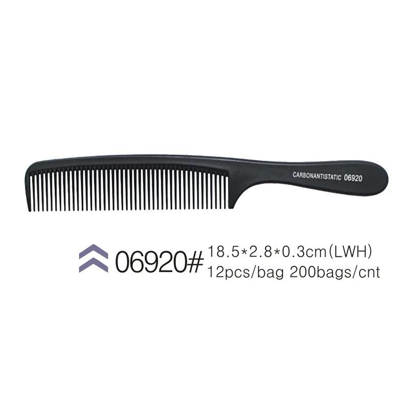 Rattenschwanzkamm, Stylingkamm, Kunststoff, antistatisch, hitzebeständig, für alle Haartypen, feinzahniger Schwanzkamm für Männer und Frauen