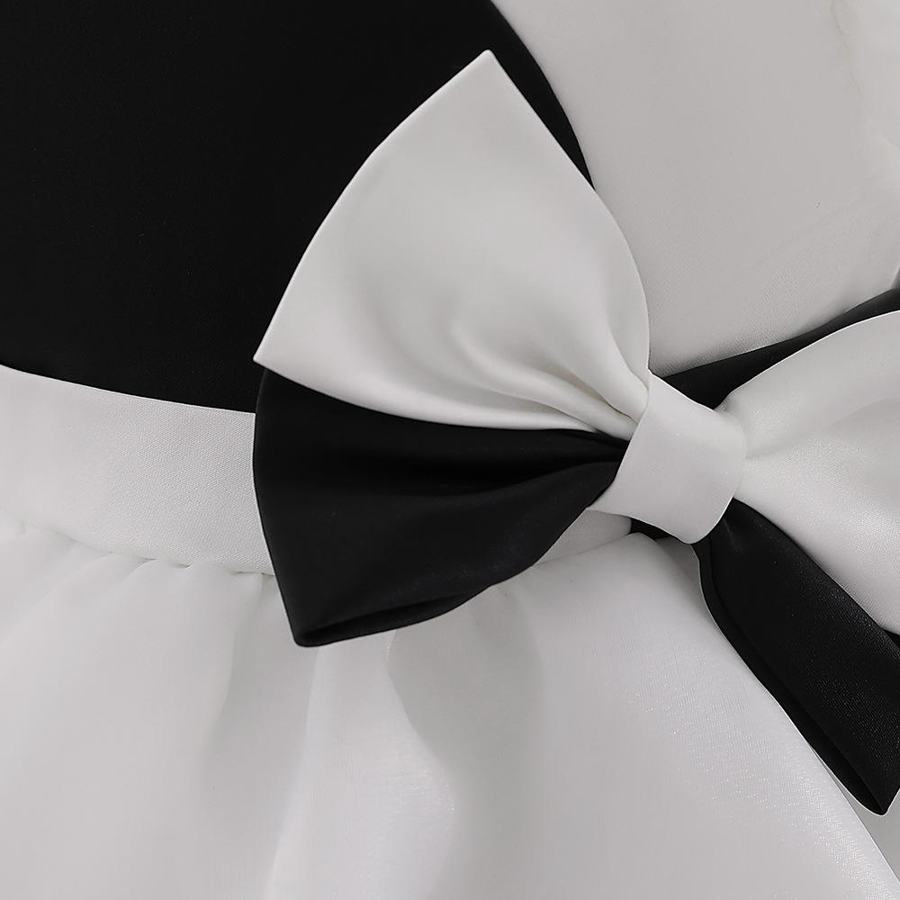 Vestido de Navidad para niñas de 0 a 24 meses, disfraz elegante para niños, vestidos de fiesta de princesa, vestido de encaje de media manga para boda y graduación