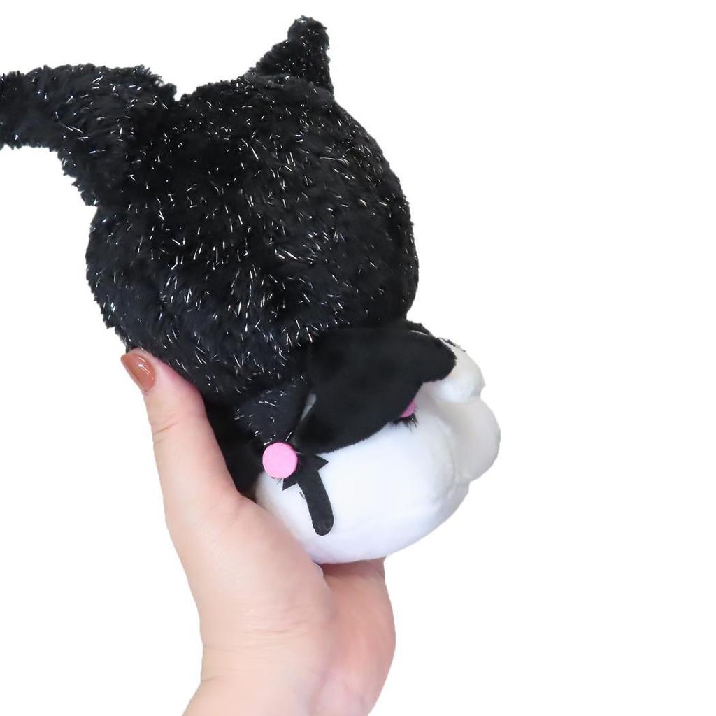 Sanrio Kuromi Plush Black Angel K Character Goods Doll, Series, Company, Gift