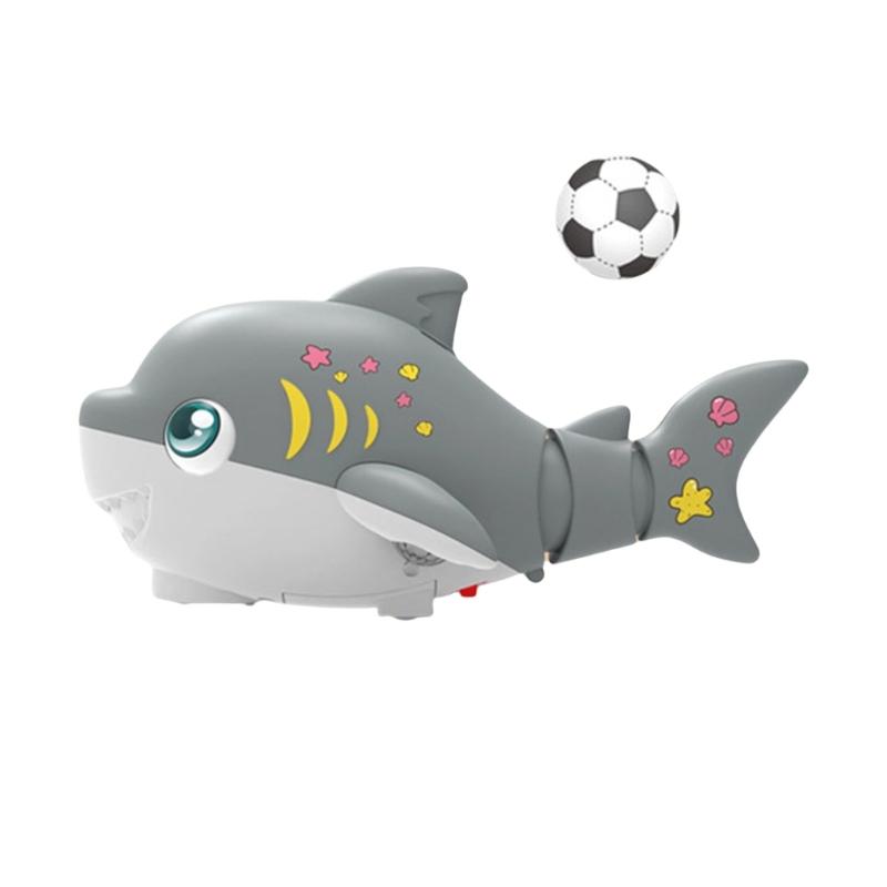 

Crawl Learning Blowing Shark Toy with Automatic Movement for Infant Early Learning and Fun Parent Child Interaction Play 1