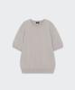 Musinsa Standard Washable Supima Cotton Crew Neck Short Sleeve Knit [Mushroom]