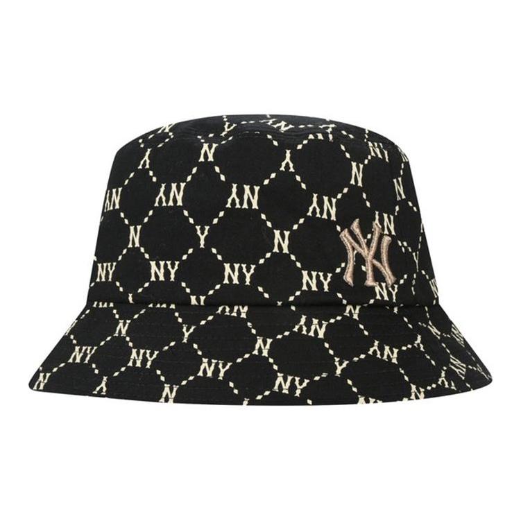 Хлопковые панамы MLB Унисекс Черные Модные 32CPHF011-50L M чёрный
