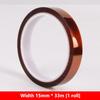 33M Long Gold Finger High Temperature Resistant Tape Heat Tape Polyimide Adhesive Insulation Tape 3D Printing Board Protection