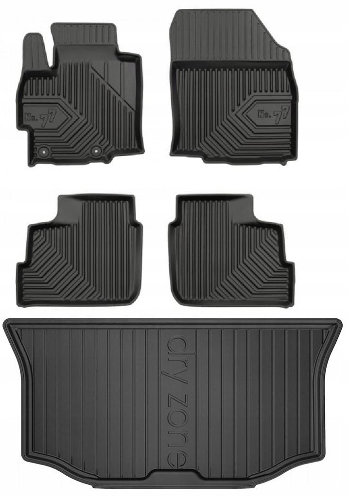 Set 77 Floor Mats And Mats Mitsubishi Space Star From 2012-