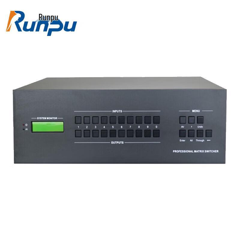 

Runpu RP04016-WJ-FYY Conferencing Audio Video Matrix (CN version)