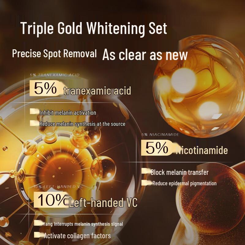 LA 377 Whitening & Anti-Aging Skincare Set