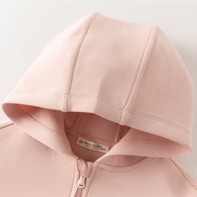 DAVE & BELLA Kids Colorblock Hooded Sweatshirt Jacket