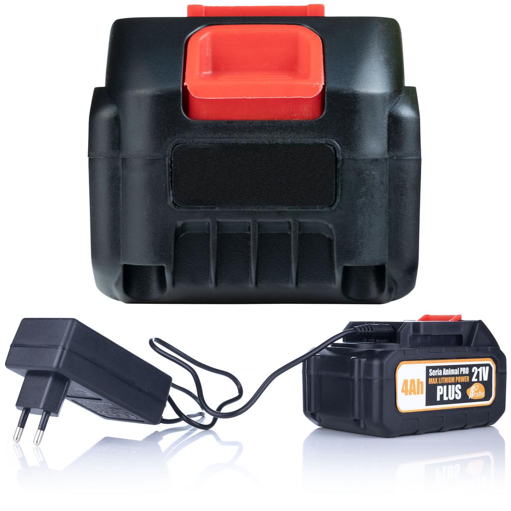 Rosfix Akumulatorowy Klucz Udarowy Orange Doberman 21V OD21V – Moment Obrotowy 350 Nm | 2x Akumulator 4Ah Max Lithium Power | Ergonomiczny Design