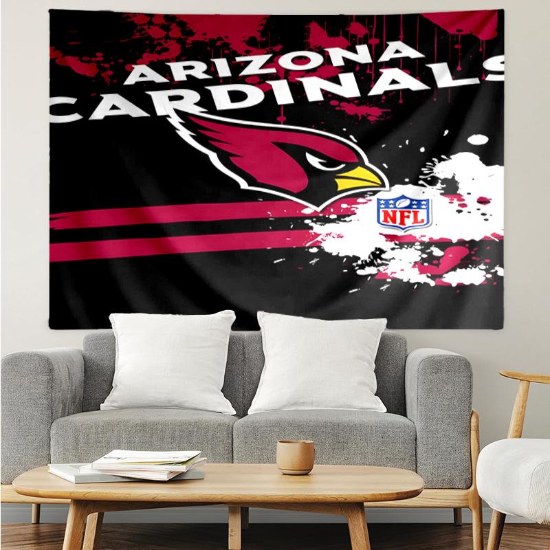 Arizona Cardinals Flag Tapestry Hanging for Bedroom,Livingroom, Playroom,Decor Art Room Wall Tapestry Holiday and Birthday Gifts