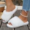 New Fairy Woolen Shoes for Women's Outerwear Lazy Slippers