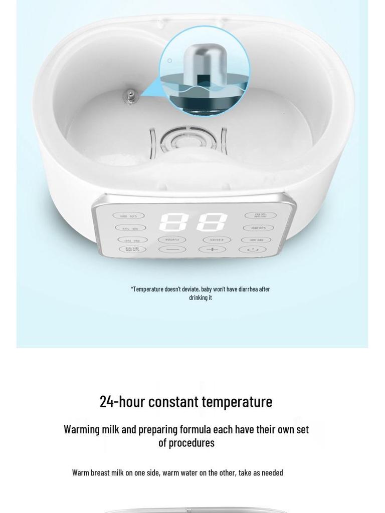 Multifunktionaler intelligenter Milchwärmer & Sterilisator mit konstanter Temperaturregelung