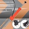 Electrothermal Vacuum Solder Sucker 110-220V Eu Us Durable Desoldering Pump Soldering Iron Pen Dual Purpose Repair Tool