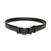 [KIETH] Pinless, infinitely adjustable belt, embossed leather, black, adjustable size, reliable quality created by over 50 years of history and