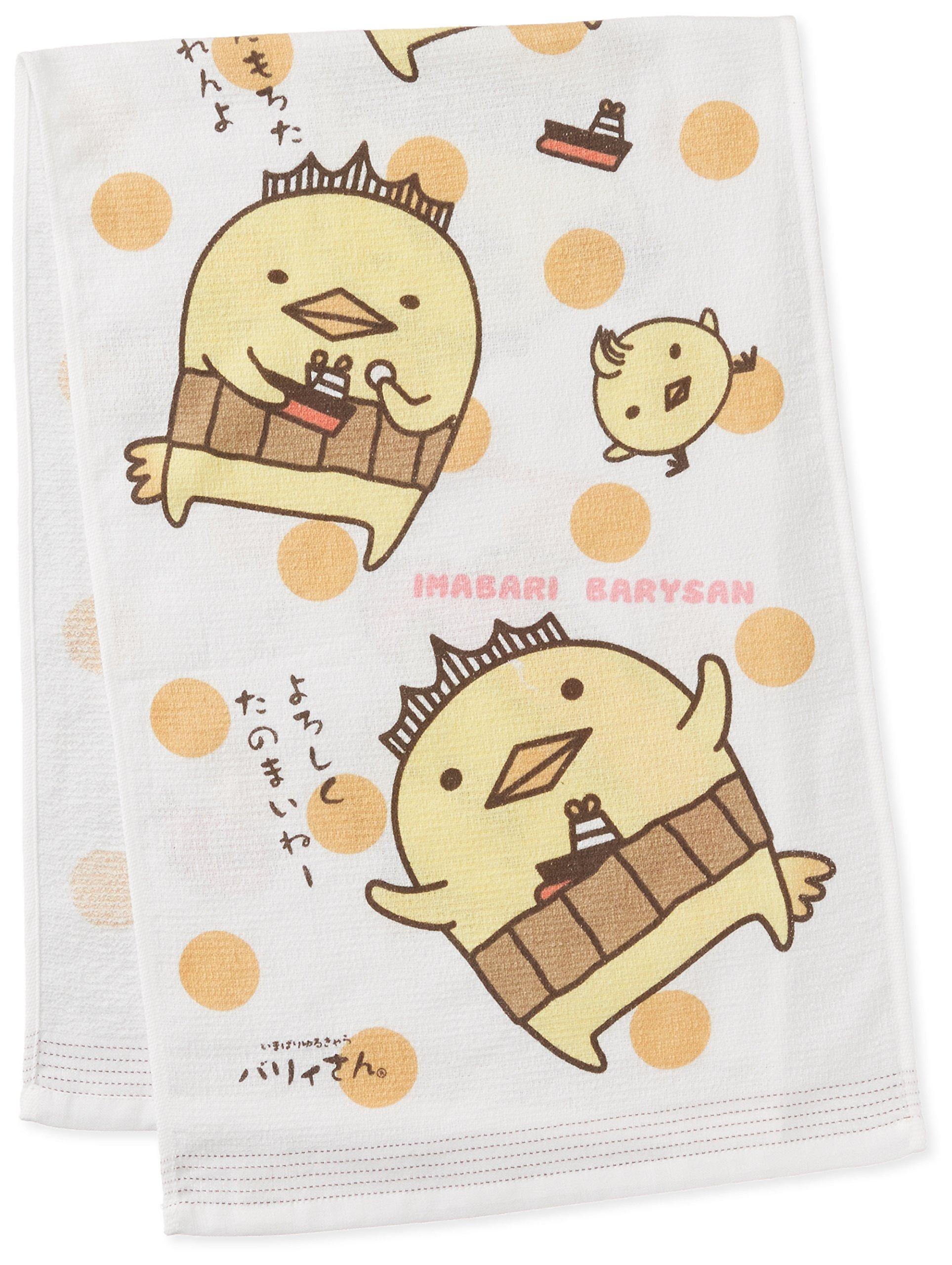 

Kontex Face 33 x 100 36337 Imabari-made Towel, Mizutama Bali-san (Cloth Calendar), cm, белый