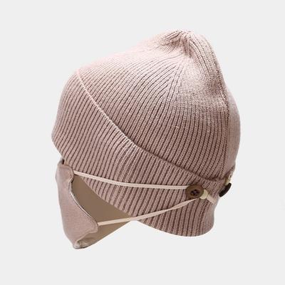 Creative New Men's Knitted Hat Mask Two-piece Set Winter Outdoor Travel Warm Mask Hat